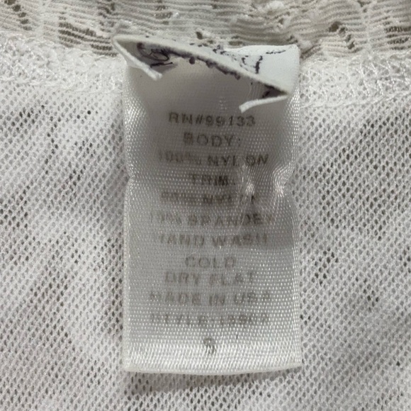 Hanky Panky White All Over Lace Camisole Tank Top Size S - Picture 3 of 8